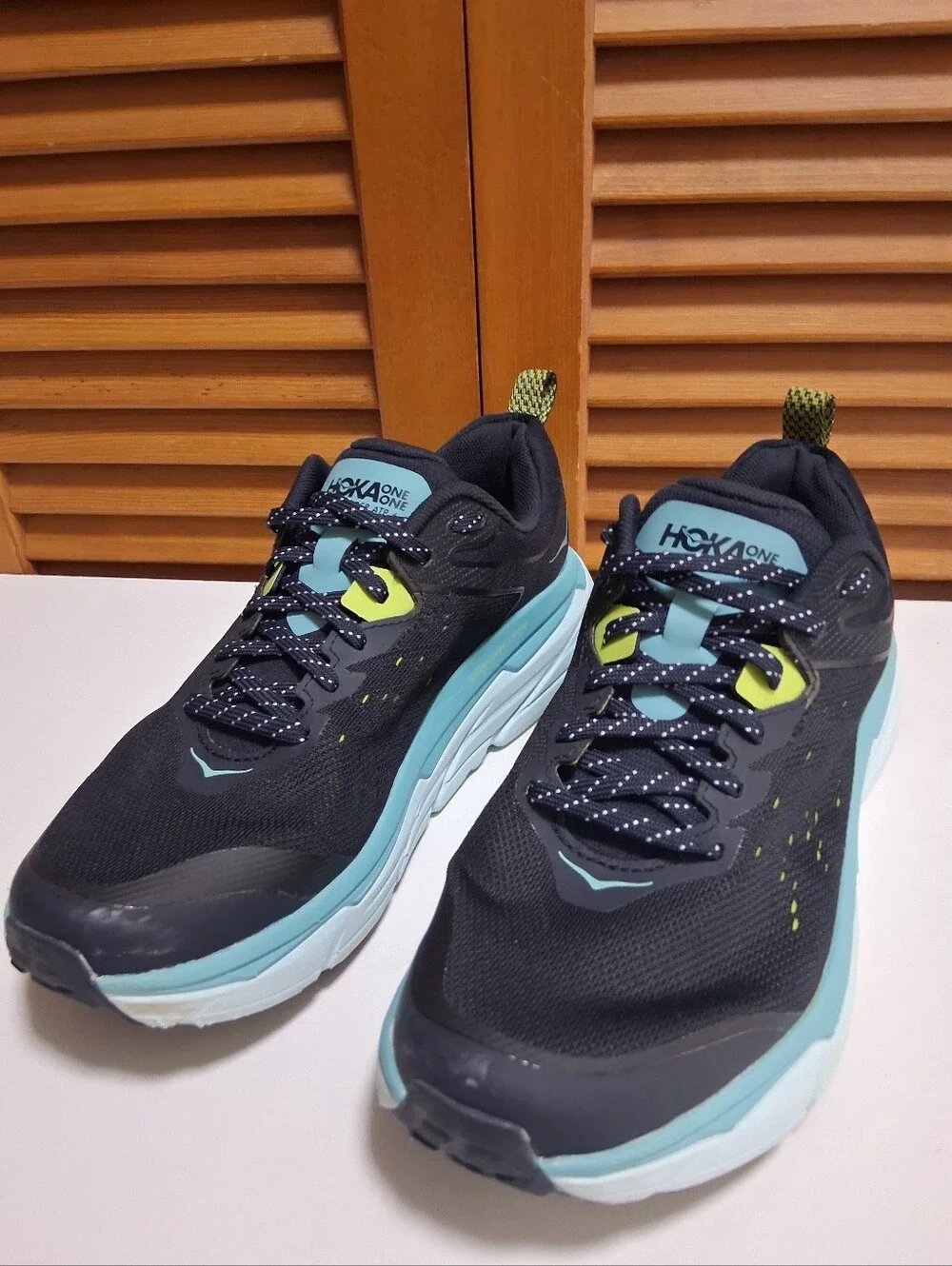 Hoka One One Challenger ATR 6 Womens Size 9B Trail Running Shoes Blue Graphite - Picture 3 of 8